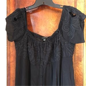 NWT Torrid off the shoulder maxi dress 1